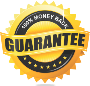 100% money back guarantee