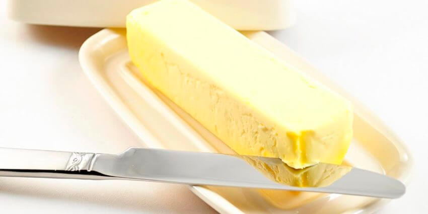 Butter - one of the few foods high in butyrate